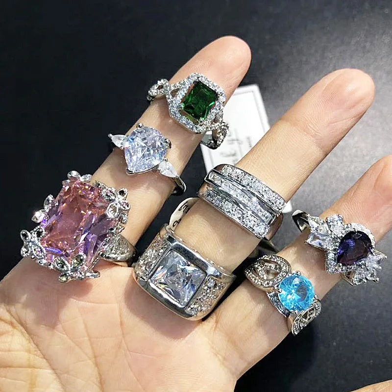 Best selection of wholesale women's ring 36 piece assortment