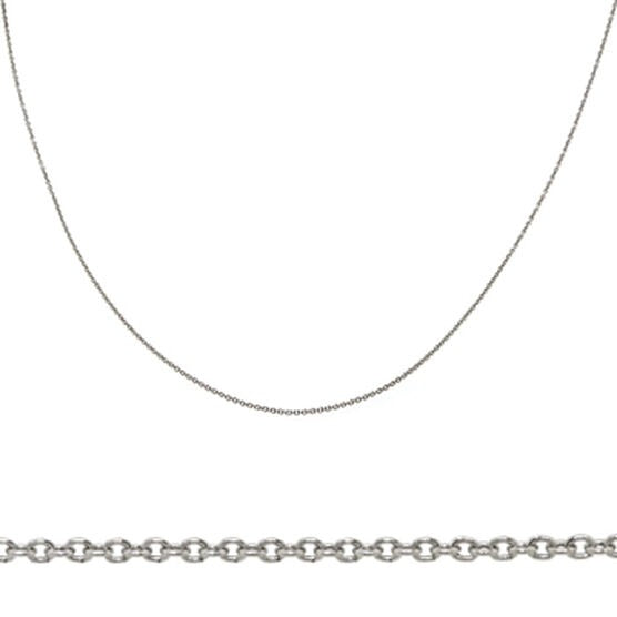 18 inch Rolo Chain, 925 Sterling Silver Filled with lobster clasp chain does not tarnish - Providence silver gold jewelry usa