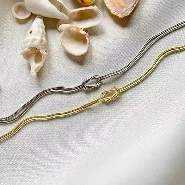 Hot Sale Infinity-Love know unisex bracelet gold-silver and mixed