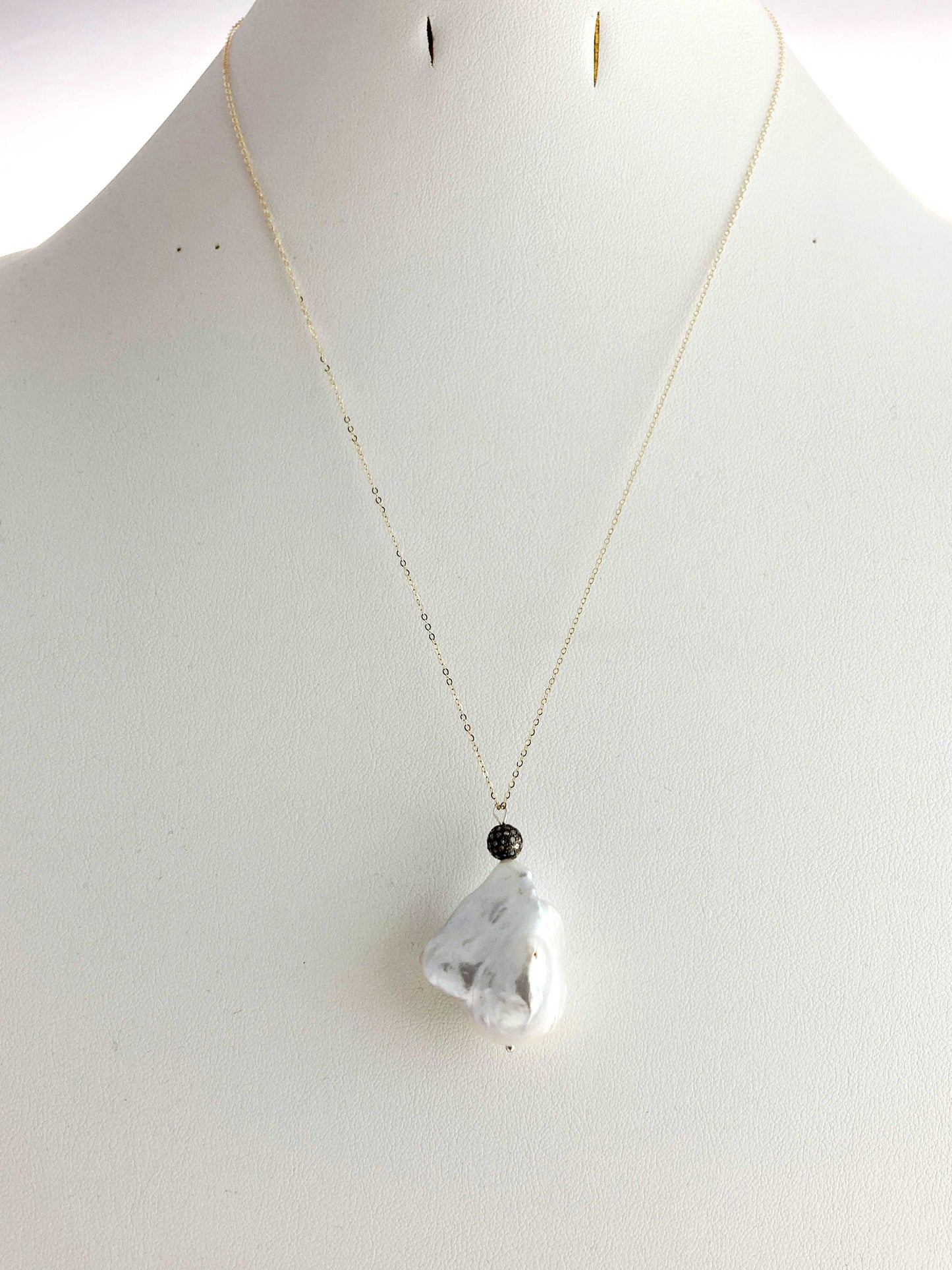 Unique one of a kind Baroque pearl necklaces - Providence silver gold jewelry usa