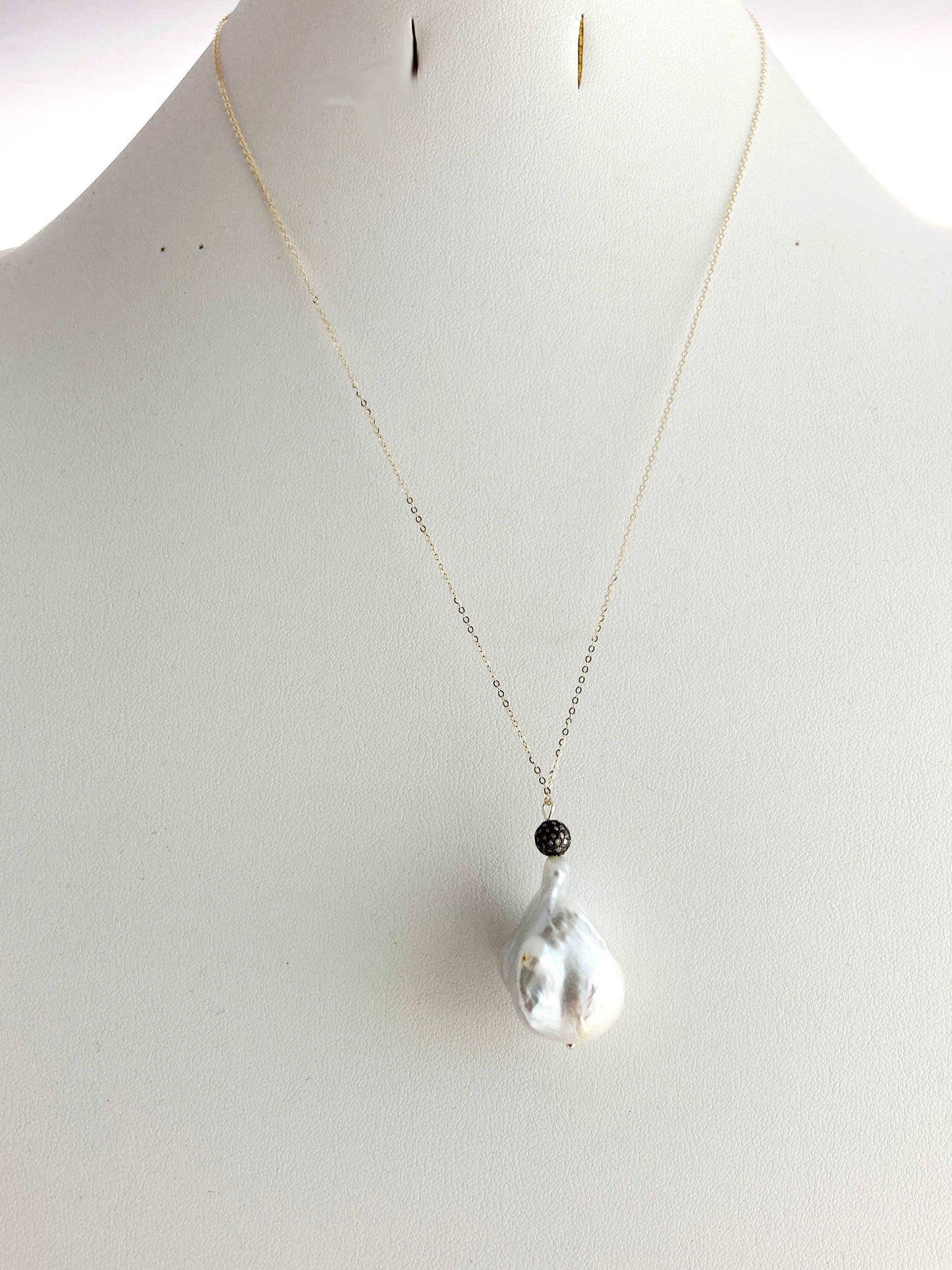 Unique one of a kind Baroque pearl necklaces - Providence silver gold jewelry usa