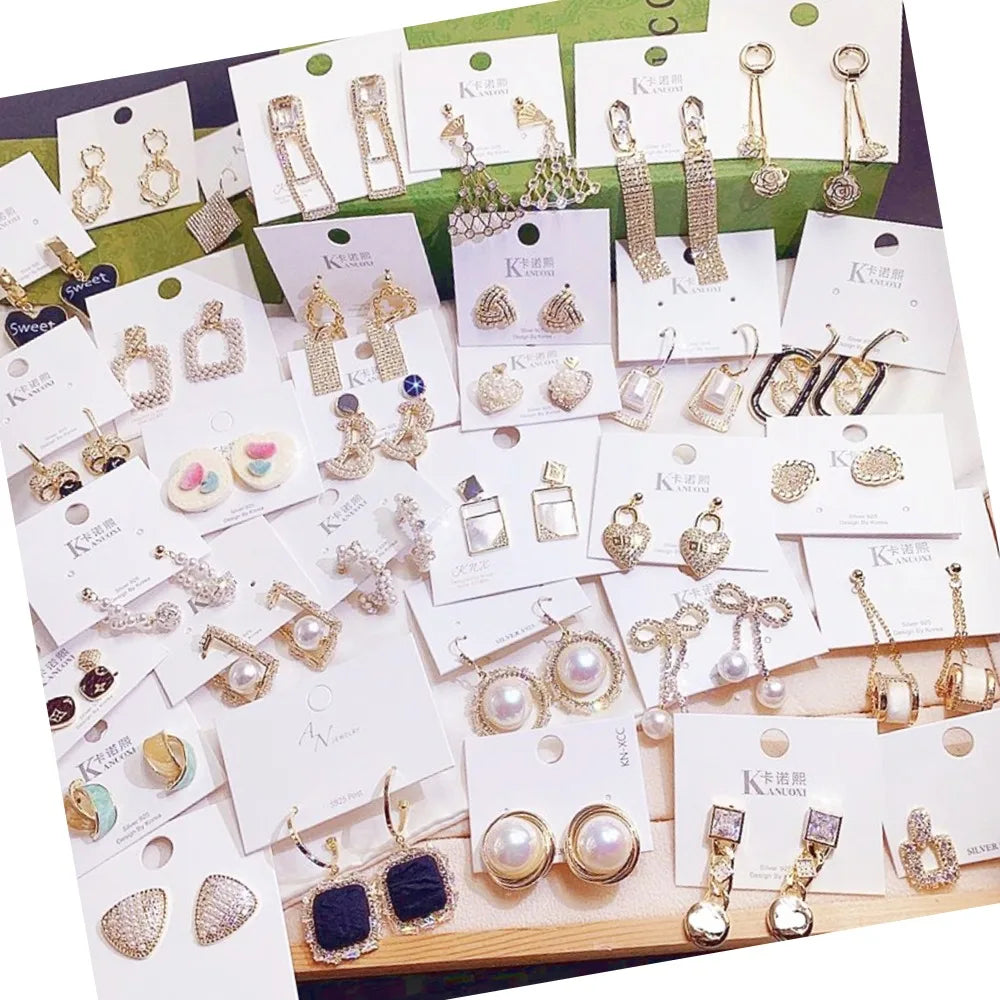 Sterling Silver post earring assortment as low as $1.25 per pair.