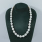 10-11mm Freshwater Pearl Necklace - Exquisite 18 Inch Jewelry with 925 Silver Plated Clasp, Luxurious Style for Women, Ideal for Daily Wear, Special Occasions, and Christmas Gifting[XL-2412White-03]
