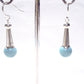 Handcrafted indian squash blossom and turquoise earring - Providence silver gold jewelry usa