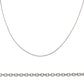 18 inch Rolo Chain,  925 Sterling Silver Filled with lobster clasp chain does not tarnish - Providence silver gold jewelry usa