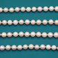 Elegant 7-8cm round real white natural pearl necklace with floral clasp and retractable chain - Ladies versatile fashion necklace for everyday wear and special occasions, ideal gift for  loved ones and mothers, with gift box[XL-2501White-01]