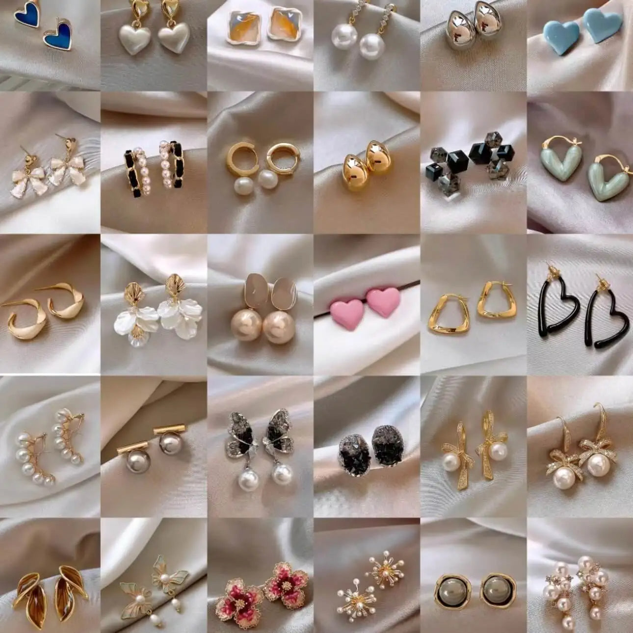 Sterling Silver post earring assortment as low as $1.25 per pair.