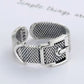 925 Silver vintage Buckle style ring - Providence silver gold jewelry usa