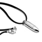 Unisex 17 inch leather necklace with 100% 925 silver bullet pendant - Providence silver gold jewelry usa