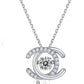 925 sterling silver fashion jewelry 0.5ct moissanite diamond pendant womens necklace - Providence silver gold jewelry usa