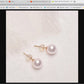 SPECIAL -3 PAIR OF 18k SOLID GOLD EARRINGS IN GIFT BOX