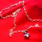 Sterling silver designer chain with genuine french amethyst stone - Providence silver gold jewelry usa